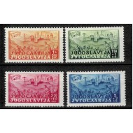 Iugoslavia 1947 - Calea ferata Samac-Sarajevo, serie neuzata