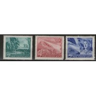 Iugoslavia 1950 - Autostrada Belgrad-Zagreb, transport, serie neuzata