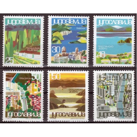 Iugoslavia 1965 - Turism, vederi, serie neuzata Iugoslavia 1965 - Turism, vederi, serie neuzata
