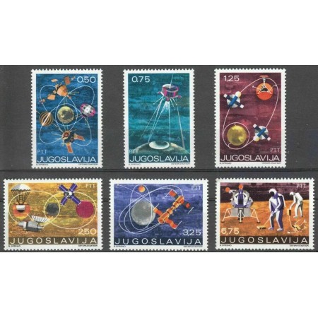 Iugoslavia 1971 - Cosmonautica, serie neuzata Iugoslavia 1971 - Cosmonautica, serie neuzata