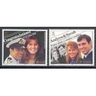 Isle of Man 1986 - Royal Wedding, serie neuzata