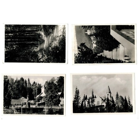 Borsec, anii 1940 - Lot 4 ilustrate