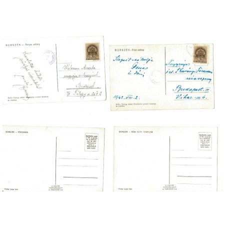 Borsec, anii 1940 - Lot 4 ilustrate