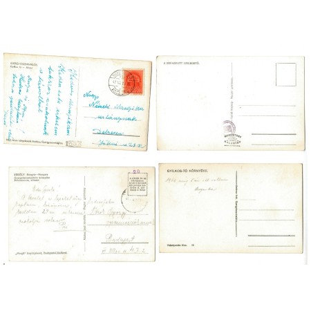 Muntii Gurghiu anii 1940 - Lot 4 carti postale ilustrate Muntii Gurghiu anii 1940 - Lot 4 carti postale ilustrate