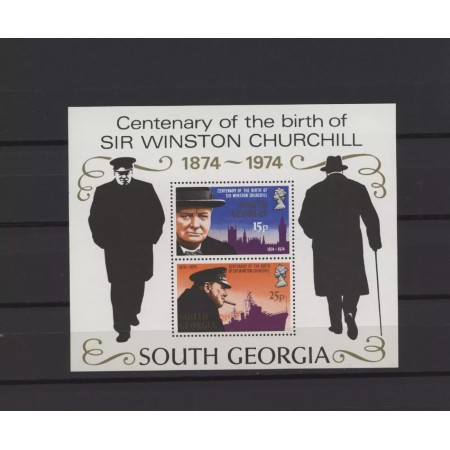 South Georgia 1974 - Churchill, bloc neuzat