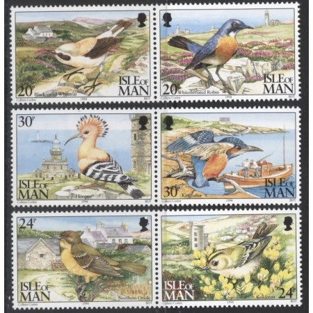 Isle of Man 1994 - Pasari, ornitologie, serie neuzata