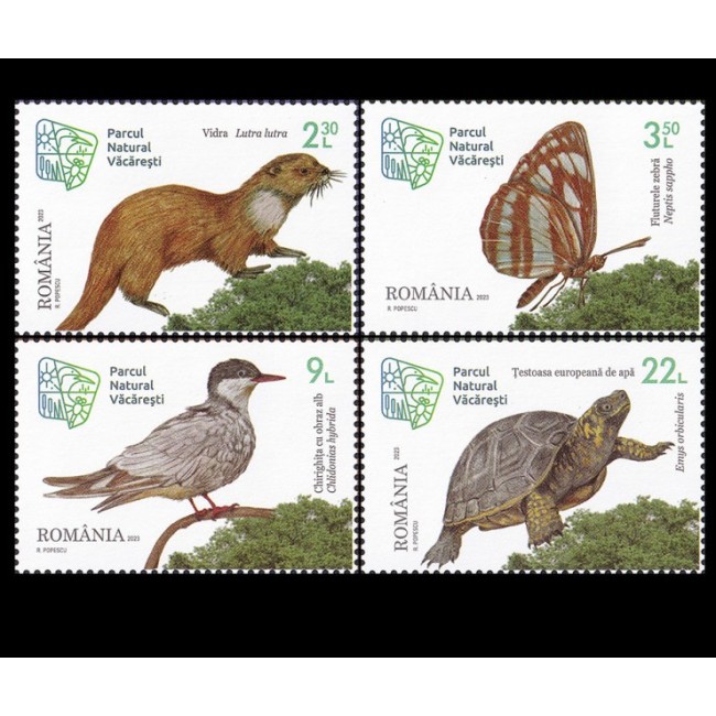 2023 - Parcul National Văcărești, fauna, serie neuzata 2023 - Parcul National Văcărești, fauna, serie neuzata