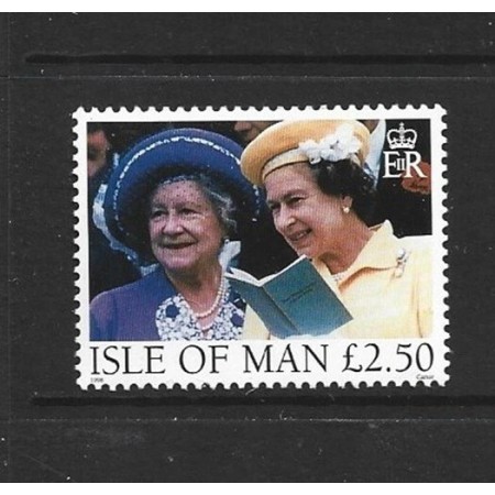 Isle of Man 1998 - Regina Elisabeta II, Regina Mama, neuzat Isle of Man 1998 - Regina Elisabeta II, Regina Mama, neuzat