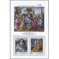 Cehoslovacia 1988 - Picturi, arta, Durer, bloc neuzat