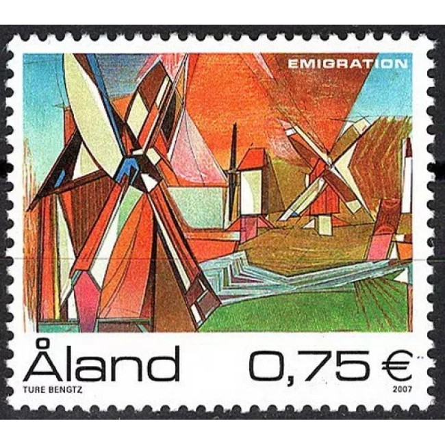 Aland (Finlanda) 2007 - Pictura, arta, Ture Bengtz, neuzat Aland (Finlanda) 2007 - Pictura, arta, Ture Bengtz, neuzat
