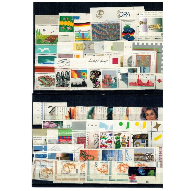 Germania 1997-2000 - Lot timbre neuzate Germania 1997-2000 - Lot timbre neuzate