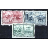 Cehoslovacia 1949 - UPU, aniversare, transport, serie neuzata