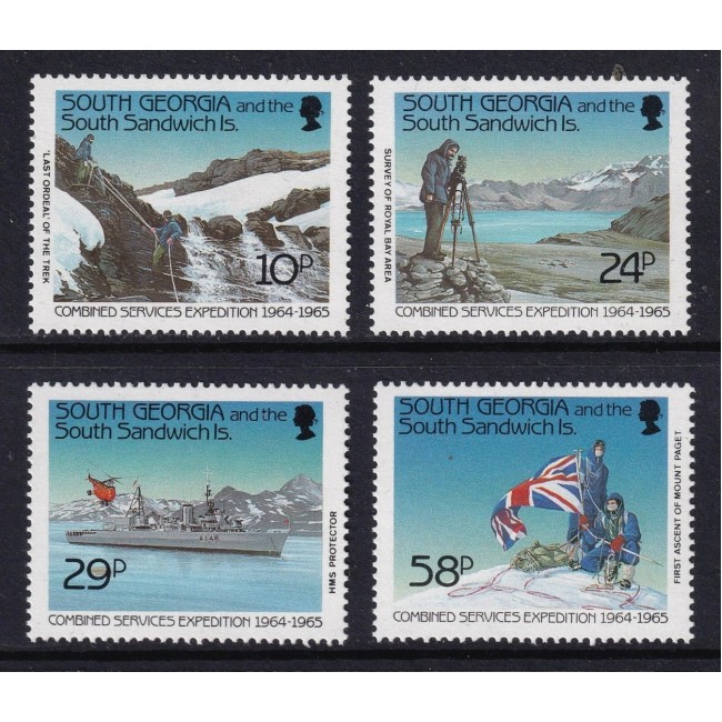South Georgia 1989 - Expediții, serie neuzata South Georgia 1989 - Expediții, serie neuzata