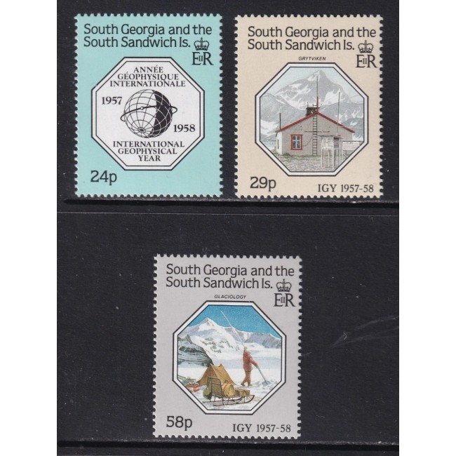 South Georgia 1987 - Anul geofizic, serie neuzata South Georgia 1987 - Anul geofizic, serie neuzata