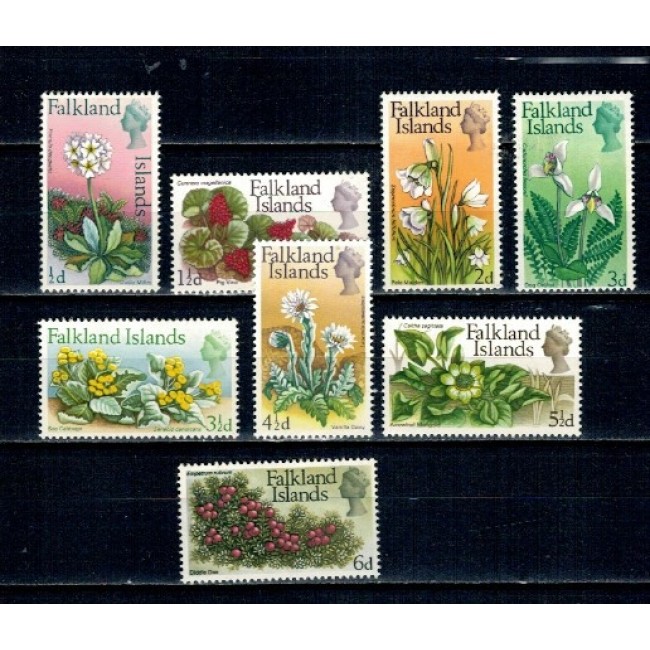 Falkland Islands 1968 - Flori, serie incompleta, neuzata Falkland Islands 1968 - Flori, serie incompleta, neuzata