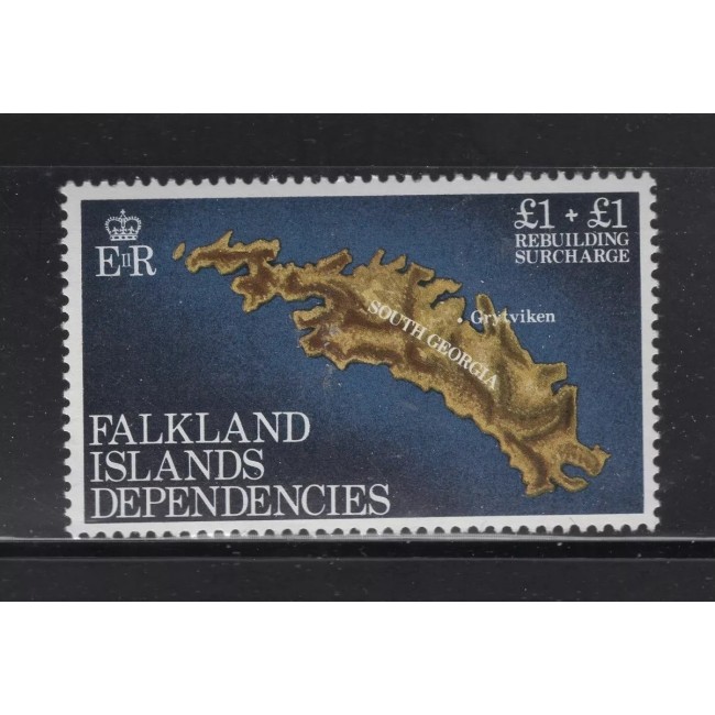 Falkland Islands Dependencies 1982 - Reconstrucția, South Georgia, neuzat Falkland Islands Dependencies 1982 - Reconstrucția, South Georgia, neuzat