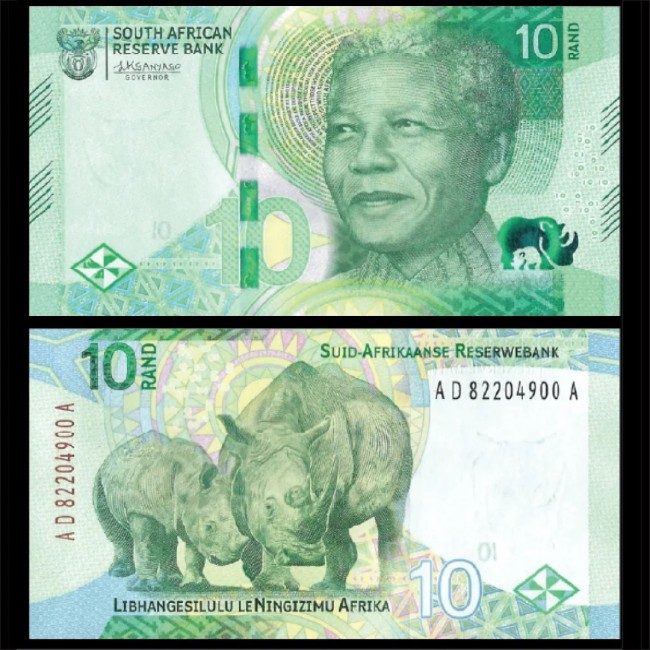 Africa de Sud 2023 - 10 rand UNC Africa de Sud 2023 - 10 rand UNC