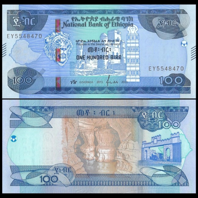 Ethiopia 2023 - 100 birr UNC Ethiopia 2023 - 100 birr UNC