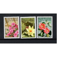 Belgia 1970 - Flori, expoziție, serie neuzata