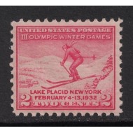 SUA 1932 - Jocurile Olimpice Lake Placid, neuzat