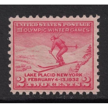 SUA 1932 - Jocurile Olimpice Lake Placid, neuzat