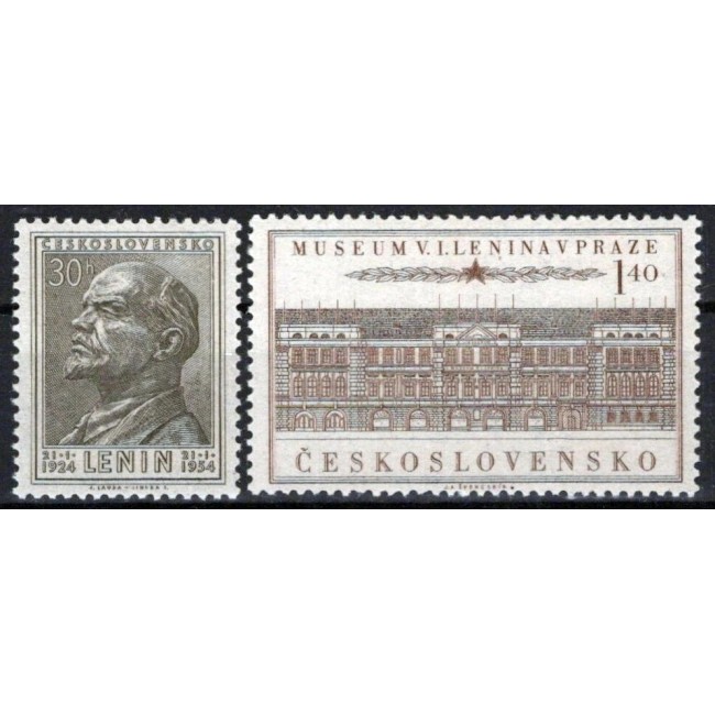 Cehoslovacia 1954 - Lenin, serie neuzata Cehoslovacia 1954 - Lenin, serie neuzata