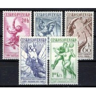 Cehoslovacia 1958 - Sport, serie neuzata
