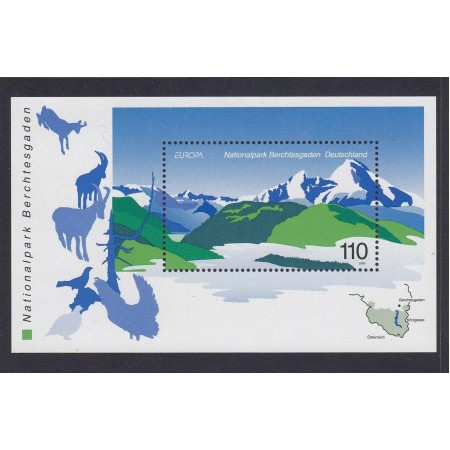 Germania 1999 - Europa, Parcuri Naționale, colita neuzata Germania 1999 - Europa, Parcuri Naționale, colita neuzata