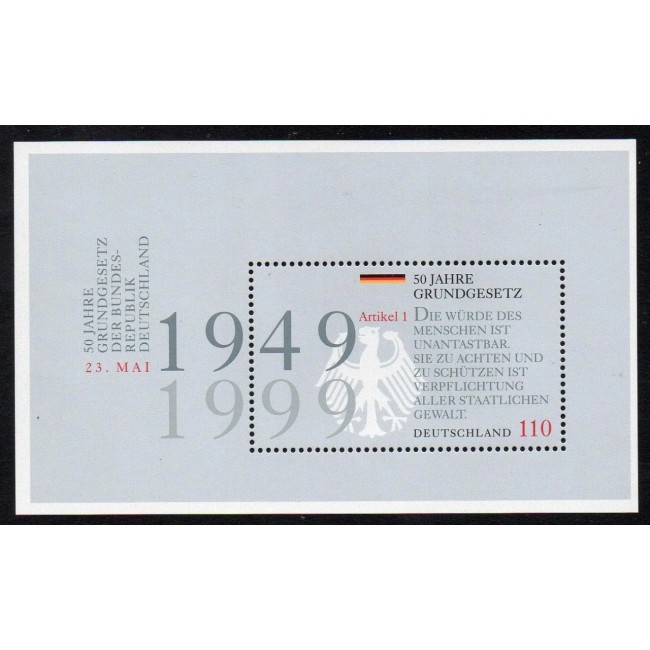 Germania 1999 - Constituția, colita neuzata Germania 1999 - Constituția, colita neuzata
