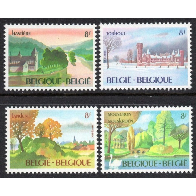 Belgia 1983 - Turism, vederi, serie neuzata Belgia 1983 - Turism, vederi, serie neuzata