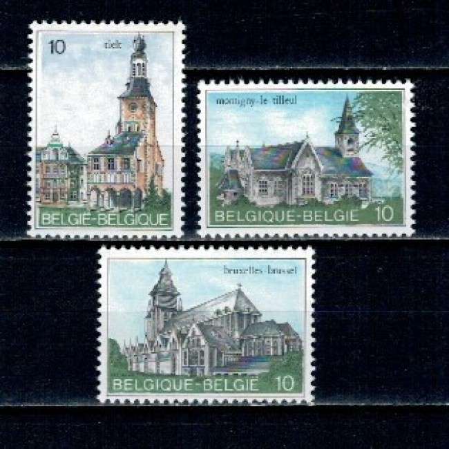 Belgia 1987 - Turism, serie neuzata Belgia 1987 - Turism, serie neuzata
