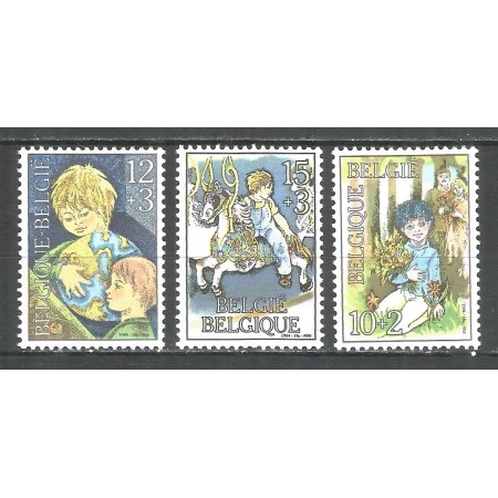 Belgia 1984 - Pentru copii, serie neuzata Belgia 1984 - Pentru copii, serie neuzata