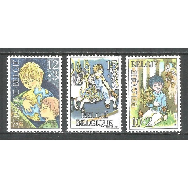 Belgia 1984 - Pentru copii, serie neuzata Belgia 1984 - Pentru copii, serie neuzata