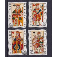 Belgia 1973 - Carti de joc, serie neuzata