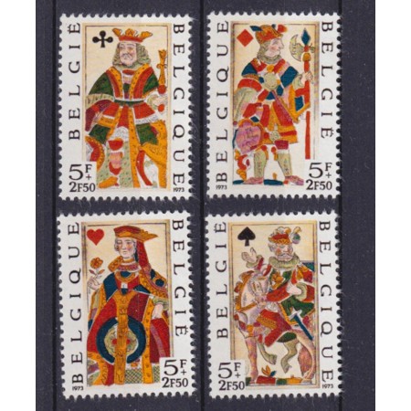 Belgia 1973 - Carti de joc, serie neuzata Belgia 1973 - Carti de joc, serie neuzata