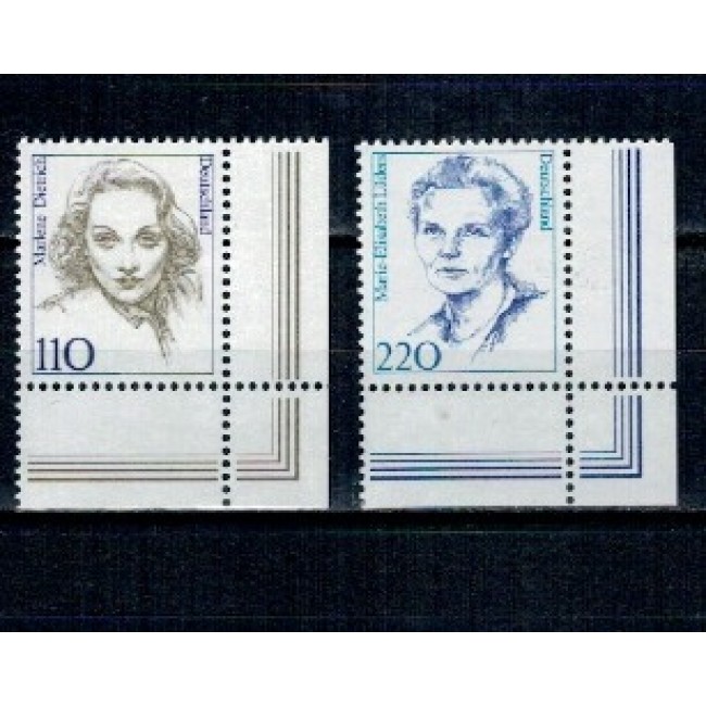 Germania 1997 - Personalități feminine, serie neuzata Germania 1997 - Personalități feminine, serie neuzata