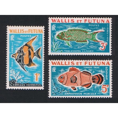Wallis & Futuna 1963 - Pești, fauna, serie neuzata Wallis & Futuna 1963 - Pești, fauna, serie neuzata