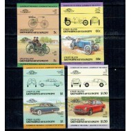 Union Island 1985 - Mașini de epoca, serie nedantelata neuzata