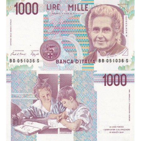 Italia 1990 - 1000 lire UNC