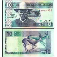 Namibia 2001 - 10 dollars UNC