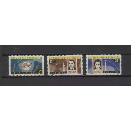 Vietnam 1964 - Vostok 4-5, cosmonautica, serie neștampilata Vietnam 1964 - Vostok 4-5, cosmonautica, serie neștampilata