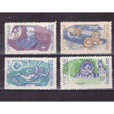 Vietnam 1965 - Cosmonautica, serie nestampilata Vietnam 1965 - Cosmonautica, serie nestampilata