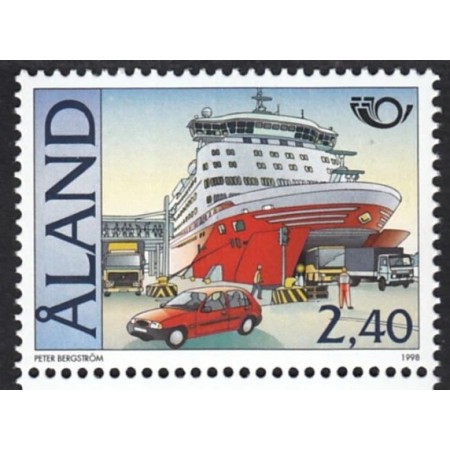 Aland (Finlanda) 1998 - Vapor Viking Line, neuzat Aland (Finlanda) 1998 - Vapor Viking Line, neuzat