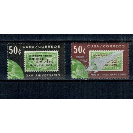 Cuba 1964 - Cosmonautica, Voshod, serie neuzata Cuba 1964 - Cosmonautica, Voshod, serie neuzata