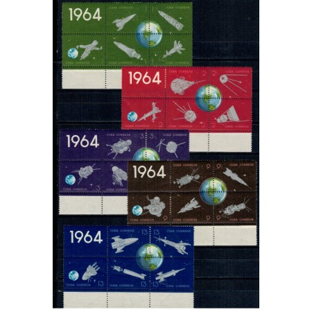 Cuba 1964 - Cosmonautica, rachete, serie neuzata Cuba 1964 - Cosmonautica, rachete, serie neuzata