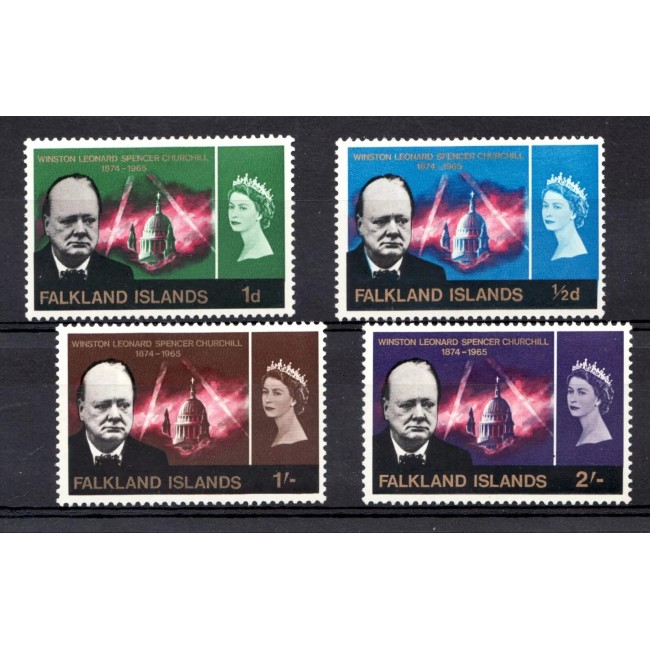 Falkland Islands 1966 - Winston Churchill, personalități, serie neuzata Falkland Islands 1966 - Winston Churchill, personalități, serie neuzata