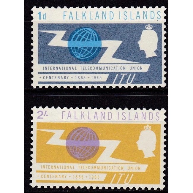 Falkland Islands 1965 - Telecomunicații, serie neuzata