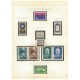 Iran 1965-1967 - Colecție timbre neștampilate, pe file