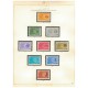 Iran 1965-1967 - Colecție timbre neștampilate, pe file