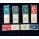 Israel 1950 - Păsări pe artefacte din antichitate, serie neștampilata cu tabs Israel 1950 - Păsări pe artefacte din antichitate, serie neștampilata cu tabs